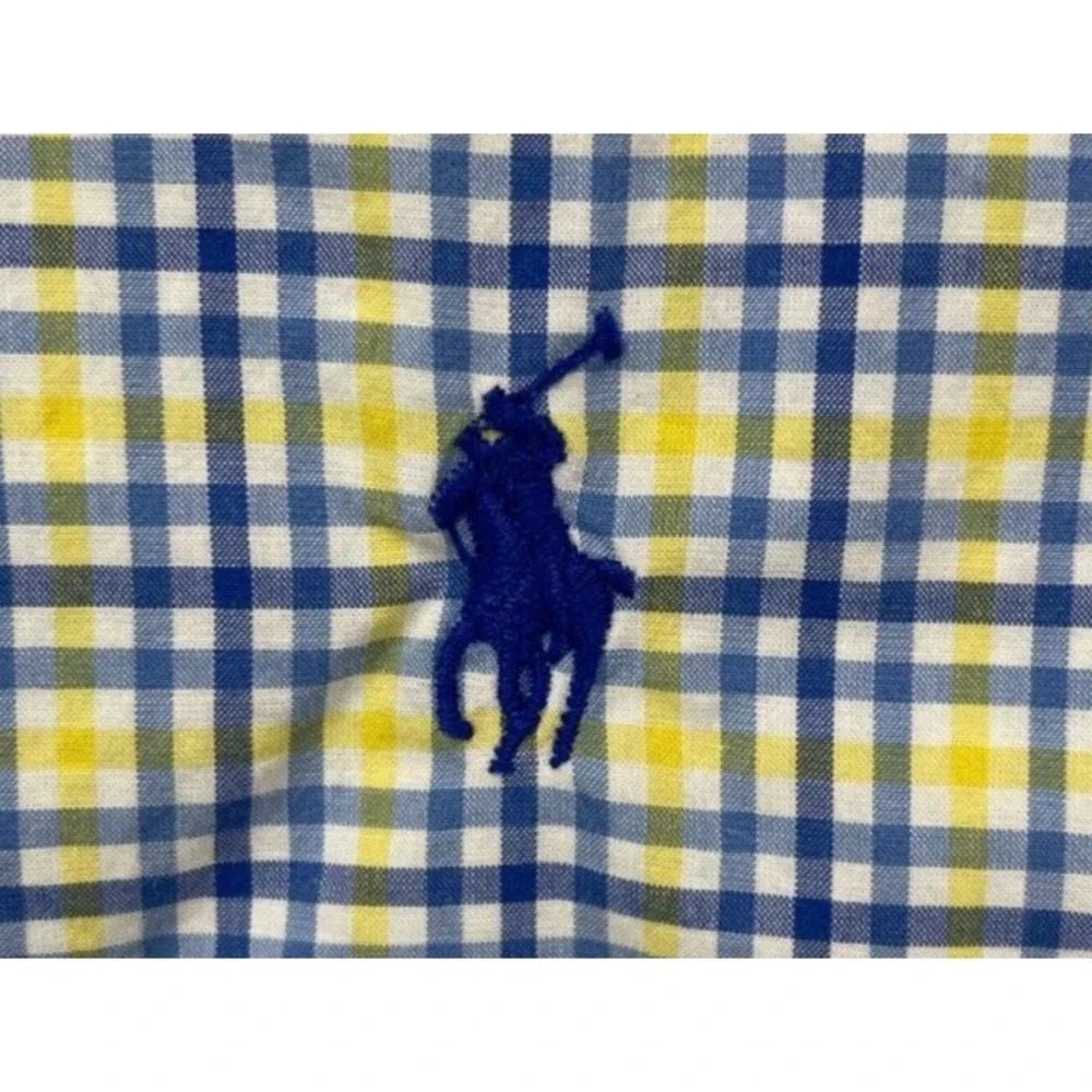 Polo Ralph Lauren Shirt XXL Multicolor Classic Fit Stretch Long Sleeve Button Up